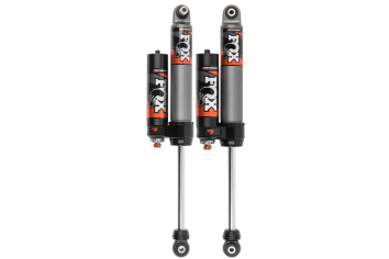 FOX 883-26-074 2.5 Performance Elite Series PIggyback Adjustable Reservoir Shock; Rear; Pair; Gladiator, 2"-3" Lift