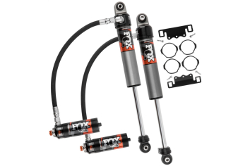 FOX 883-26-050 2.5 Performance Elite Series Adjustable Reservoir Shock; Front; Pair; Wrangler JL, Gladiator JT, 2-3" Lift