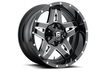 Fuel Full Blown D554 Wheel | Black & Milled