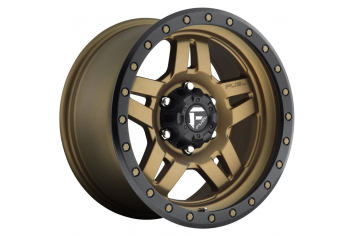 FuelÂ® Anza D583 Wheel | Matte Bronze w/ Black Ring