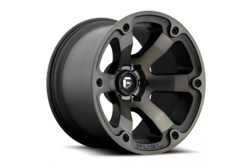 20x12 Fuel Off-Road D564 Beast Blk Mach - D56420207347