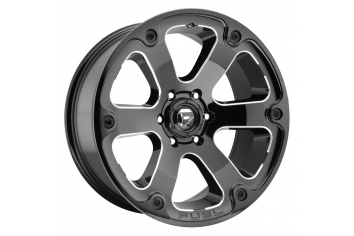 20x12 Fuel Off-Road D562 Beast Gloss Blk Mil - D56220207347