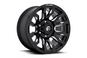 17x9 Fuel Off-Road D673 Blitz Gloss Blk Mil - D67317907545