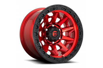 17x9 Fuel Off-Road D695 Covert Gloss Red Blk - D69517907545