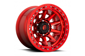 17x9 Fuel Off-Road D113 Covert Beadlock Gloss Red - D11317907545