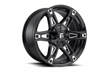 20x9 Fuel Off-Road D622 Dakar Gloss Blk Mil - D62220905750