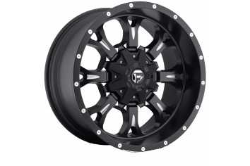 20x10 Fuel Off-Road D517 Krank Blk Mil - D51720005745