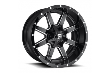 20x10 Fuel Off-Road D610 Maverick Gloss Blk Mil - D61020000547