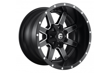 17x10 Fuel Off-Road D538 Maverick Matte Blk Mil - D53817005745