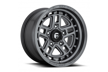 17x9 Fuel Off-Road D668 Nitro Matte Gun - D66817907545