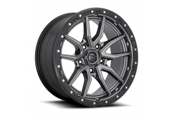 17x9 Fuel Off-Road D680 Rebel Matte Gun Blk - D68017907545