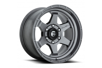 18x9 Fuel Off-Road D665 Shok Matte Gun - D66518907545