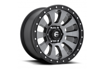 17x9 Fuel Off-Road D648 Tactic Matte Gun - D64817907545