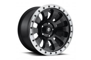 17x9 Fuel Off-Road D629 Tactic Matte Blk Mach - D62917907345