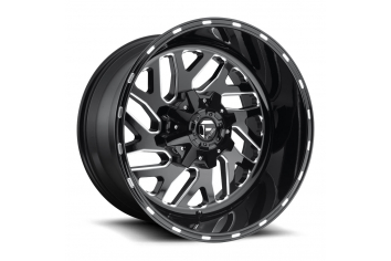 26x12 Fuel Off-Road D581 Triton Gloss Blk Mil - D58126205747