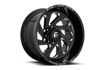 20x10 Fuel Off-Road D637 Vortex Gloss Blk Mil - D63720007347