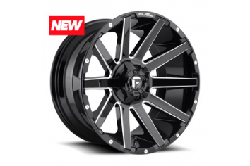 20x10 Fuel Off-Road D615 Contra Gloss Blk Mil - D61520002647