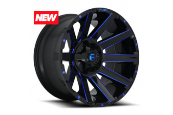 20x10 Fuel Off-Road D644 Contra Gloss Mil Blu - D64420002647