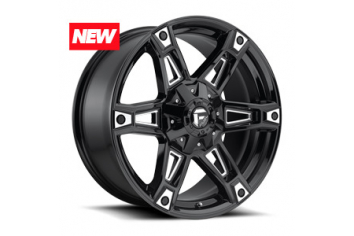 20x9 Fuel Off-Road D622 Dakar Gloss Blk Mil - D62220902650