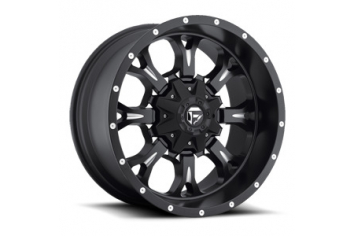 17x9 Fuel Off-Road D517 Krank Blk Mil - D51717902645