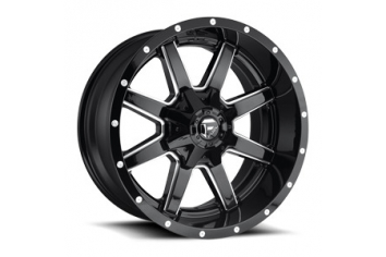 17x9 Fuel Off-Road D610 Maverick Gloss Blk Mil - D61017902645