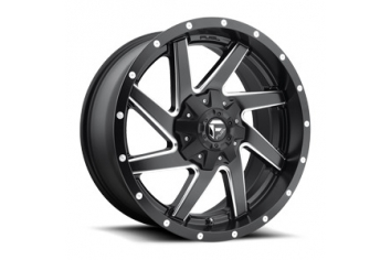 17x9 Fuel Off-Road D594 Renegade Matte Blk Mil - D59417902645