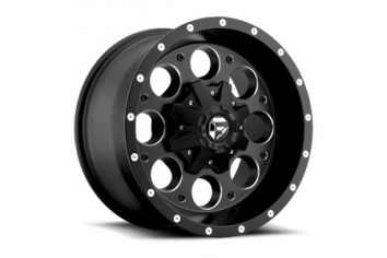 15x10 Fuel Off-Road D525 Revolver Blk Mil - D52515000837