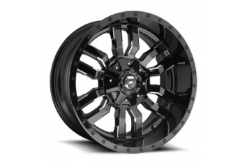 17x9 Fuel Off-Road D595 Sledge Gloss Blk Mil - D59517902645