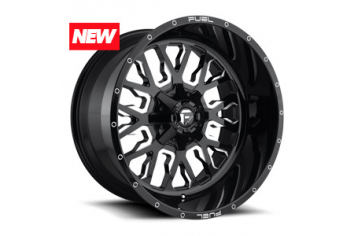 17x9 Fuel Off-Road D611 Stroke Gloss Blk Mil - D61117902645