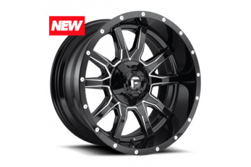 17x9 Fuel Off-Road D627 Vandal Gloss Blk Mil - D62717902645