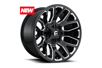 20x10 Fuel Off-Road D623 Warrior Gloss Blk Mil - D62320002647