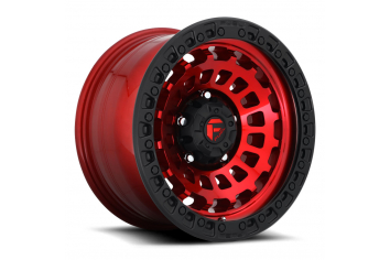 18x9 Fuel Off-Road D632 Zephyr Gloss Red Blk - D63218907545