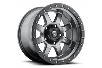 Fuel(R) Trophy D552 | Matte Anthracite w/ Black Ring | 17" x 8.5"