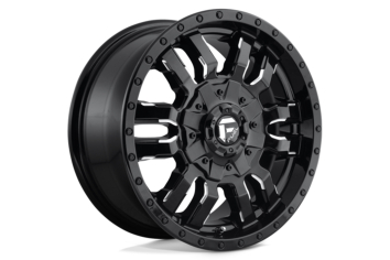 17x9 Fuel Off-Road D595 Sledge Gloss Blk Mil - D59517902650