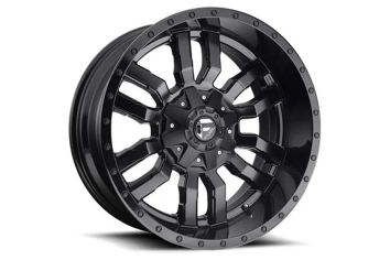 18x9 Fuel Off-Road D596 Sledge Gloss Matte Blk - D59618902645