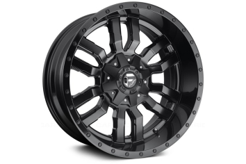 22x10 Fuel Off-Road D596 Sledge Gloss Matte Blk - D59622002647