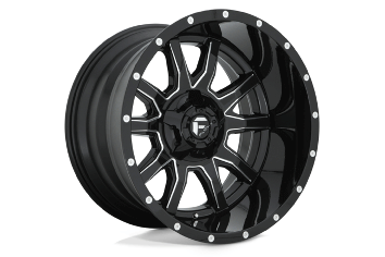 20x12 Fuel Off-Road D627 Vandal Gloss Blk Mil - D62720202647