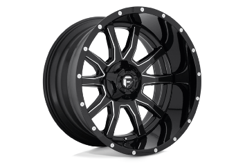 22x12 Fuel Off-Road D627 Vandal Gloss Blk Mil - D62722202647