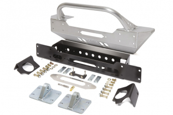 GenRight JK Low Profile Winch Guard Front Bumper