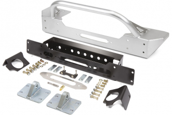 GENRIGHT JK LO-PRO WINCH GUARD FRONT BUMPER