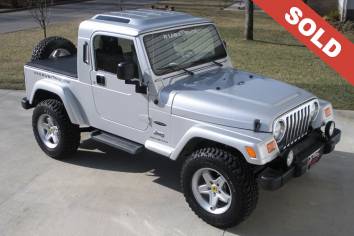 2005 Silver Jeep Wrangler Unlimited