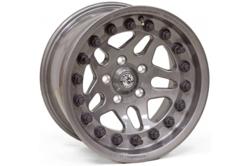 Hutchinson Rock Monster Bead Lock Wheels in Argent