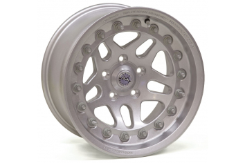 Hutchinson Rock Monster Bead Lock Wheels in Silver