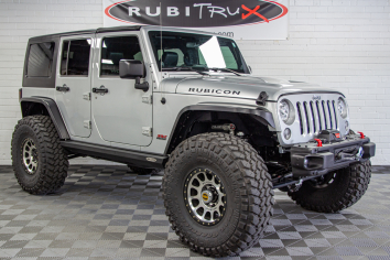 2012 Wrangler JK Unlimited Rubicon 6.4L SRT HEMI Conversion; Bright Silver - SOLD