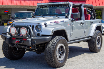 2013 Jeep Wrangler JK Unlimited Rubicon 10th Anniversary HEMI Billet Silver