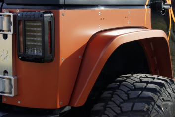 Nemesis Industries Notorious Dove Tail JK Aluminum Rear Fender Flare