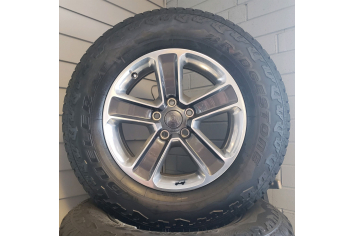 Wrangler JL Sahara Wheels & Tires - Set of 5