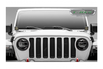 Jeep Wrangler JL T-REX Sport Series Formed Mesh Grille-BLACK