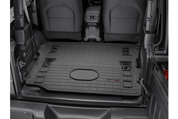 WeatherTech Wrangler JL 2 Door Behind 1st Row Digital Fit Cargo Liner Only - Black 401198