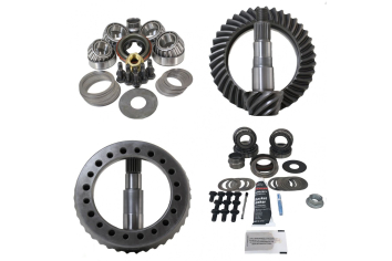 Revolution Gear & Axle 4.10 Non-Rubicon Dana 30/44 Gear Package; Wrangler JK With Master Install